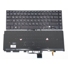 Клавиатура для ASUS UX580 UX580G U5100U UX560 U5800 (RU Black без рамки с подсветкой) оригинал