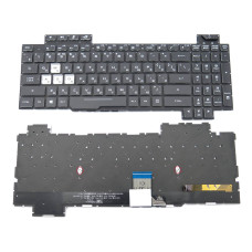 Клавиатура для ASUS ROG Strix GL504 GL504G GL504GM GL504GS GL504GV (RU Black с RGB подсветкой). оригинал