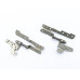 Петлі для Asus A556U, K556U, X556UA, X556UB, X556UF, X556UJ, X556UQ, X556UR, X556UV (13NB09S1M07011, 13NB09S1M06011) (Ліва + права)
