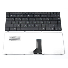 Клавіатура для ASUS N43, N43S, P43E, P43S, K42, K42J, X42, X42J, X44H, X84H, N82, N82J, X45V, X45VD (RU Black)