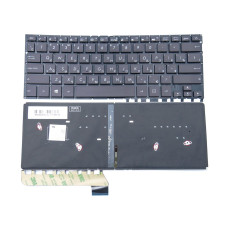 Клавіатура для ASUS ZenBook UX430U, UX430UA, UX430UQ (Версія 3) (0KNB0-2624US00) (RU Black з підсвіткою). Оригінал. дивитися фото!