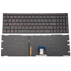 Клавиатура для ASUS Rog Strix GL502VT, GL502 GL502V GL502VM GL502VT GL502VY GL502VS (RU Black с подсветкой) оригинал