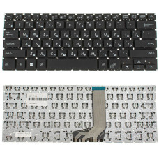 Клавиатура для ноутбука ASUS (X411 series) rus, black, без фрейма