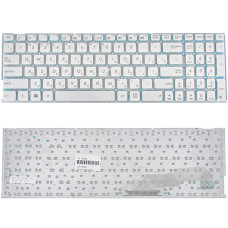 Клавиатура для ноутбука ASUS (X541 series) rus, white, без фрейма