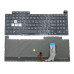 Клавиатура для ASUS ROG Strix G731 G731G G731GU G731GT G731GV G731GW (RU Black с RGB подсветкой) оригинал