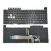 Клавиатура для ASUS TUF Gaming FX506, FX506U, FX506II, FX506IH, FX506LI (RU Black без рамки с RGB подсветкой) оригинал