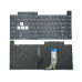 Клавіатура для ASUS ROG Strix G15 G512, G512LV, G512LW, G531, G531G, G531GU, G531GT, G531GD (RU Black без рамки з RGB підсвіткою). оригінал