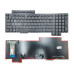 Клавиатура для ASUS G703, G703G, G703V, G703GI (RU Black без рамки с RGB подсветкой) оригинал