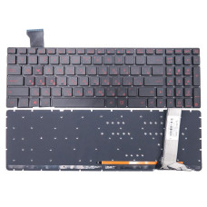 Клавиатура для ASUS ROG GL552 GL552V GL552V GL552J (RU Black без рамки с подсветкой)
