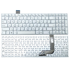 Клавіатура для ASUS X542, X542BA, X542B, X542U, X542UR, X542UQR, X542UN, X542UF, X542UA, K542, K542B (RU White без рамки)