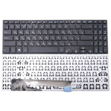 Клавіатура для ASUS X560, X560UD, YX560, YX560U, YX560UD (RU Black)