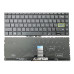 Клавіатура для Asus VivoBook S14 S433, S433EA, S433EQ, S433FA, S433FL, S433JQ, X421 (RU Black з підсвіткою) оригінал