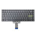 Клавіатура для Asus VivoBook S14 S433, S433EA, S433EQ, S433FA, S433FL, S433JQ, X421 (RU Black з підсвіткою) оригінал