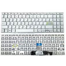 Клавіатура для ASUS X521, X521EA, X521EQ, X521FA, X521FL, X521JQ, X521UA, S533, S533E, S533F (RU Silver) оригінал