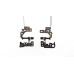 Петли для ноутбука ASUS FX504GE, FX504GM series (13NR00I0AM0401+13NR00I0AM0501) (левая+правая)