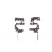 Петли для ноутбука ASUS FX504GE, FX504GM series (13NR00I0AM0401+13NR00I0AM0501) (левая+правая)