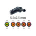 Блок питания для ASUS F554, F555, F5, F6, F80, F81, F82, F83, F8, F9 (19V 3.42A 65W (5.5*2.5))(Квадратный с вилкой)