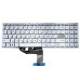 Клавіатура для ASUS X513 X513E X513EA X513EP X513EQ X513IA X513UA S533EA S533FA M513 M513I M513U M513UA,K513 K513E M5600 S5600(RU Silver з підсвіткою)