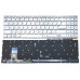 Клавиатура для ASUS Vivobook GO 15 E1504 E1504GA E1504F E1504FA Series laptop (RU Silver с подсветкой)