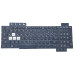 Клавиатура для ASUS FX505, FX505G, FX505D, FX505GD, FX505GE ( RU Black без рамки с подсветкой) оригинал