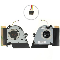 Оригинальный вентилятор для ноутбука ASUS GA502DU (GPU FAN), GX502FU, GU502DU, GU505DU, 5V !!! (13NR0210AM0901) (Кулер)