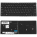 Клавиатура для ноутбука ASUS (UX305UAB) rus, black, без фрейма, подсветка клавиш