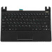Клавиатура для ноутбука ASUS (EeePC: 1011, 1015, 1016, 1018 Keyboard+Touchpad+передняя панель) rus, black