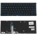Клавиатура для ноутбука ASUS (UX490 series) rus, blue, без фрейма, подсветка клавиш