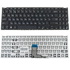 Клавиатура для ноутбука ASUS (X512 series) rus, black, без фрейма