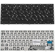 Клавиатура для ноутбука ASUS (C523 series) rus, black, без фрейма