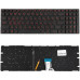 Клавиатура для ноутбука ASUS (GL702VS) rus, black, без фрейма, подсветка клавиш