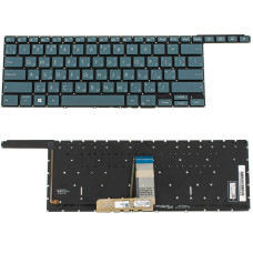 Клавиатура для ноутбука ASUS (UX581 series) ukr, black, без фрейма, подсветка клавиш