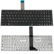 Клавиатура для ноутбука ASUS (X501, X550, X552, X750 series) rus, black, без фрейма, без креплений (ОРИГИНАЛ)