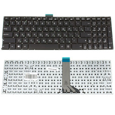 Клавиатура для ноутбука ASUS (X502, X551, X553, X555, S500, TP550) rus, black, без фрейма, без креплений (ОРИГИНАЛ)