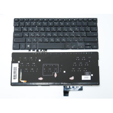 Клавіатура для ASUS ZenBook UX331FN/UX331U/UX331UN, чорна (RU) з підсвіткою, Original