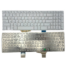 Клавіатура для ASUS X705/X705FD/X705FN/X705MA/X705MB/X705NA/N705/N705FD/X705U/X705UA/X705UQ/X705UV/X705UD/X705UN/X705UF/X705UB, біла RU