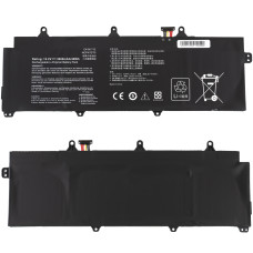 Батарея для ноутбука ASUS C41N1712 (Zephyrus: GX501VI, GX501VIK, GX501VSK series) 15.4V 3000mAh Black