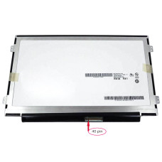 Матриця 10.1" Slim 1024×600 40pin з боковими вушками AUO B101AW06/B101AW02 глянцева Renew