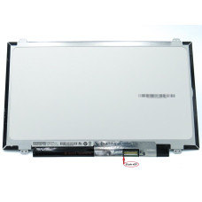 Матриця 14.0" Slim eDP 30pin IPS FHD 1920×1080 матова, вушка верх/низ, AUO B140HAN01.1/B140HAN02.1