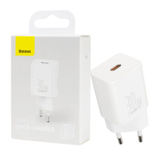 Зарядное устройство Baseus Super Si quick charger 1C 30W EU White (CCSUP-J02)