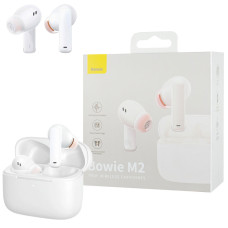 Беспроводные наушники Baseus True Wireless Earphones Bowie M2 White (NGTW140002)