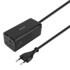 Зарядное устройство Baseus GaN5 Pro Desktop Fast Charger 1U+2C+HDMI 67W with 1.5m power cord EU Black (CCGP110201)