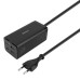 Зарядное устройство Baseus GaN5 Pro Desktop Fast Charger 1U+2C+HDMI 67W with 1.5m power cord EU Black (CCGP110201)
