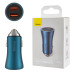 Автомобильное зарядное устройство Baseus Golden Contactor Pro Dual Quick Charger Car Charger U+U 40W Blue (CCJD-A03)