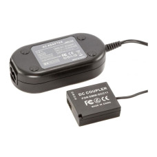 KingMa мережевий адаптер для Panasonic DMW-AC8 + DC-куплер DMW-DCC11
