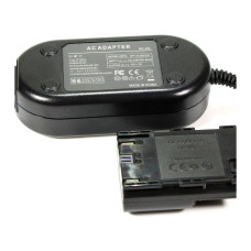 BestBatt мережевий адаптер живлення Canon ACK-E6 Kit + DR-E6 DC коплер