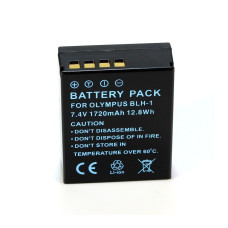 Акумулятор Olympus BLH-1 MultiplePower 1720 mAh для OM-D E-M1 Mark II/III, E-M1X, E-M5 III