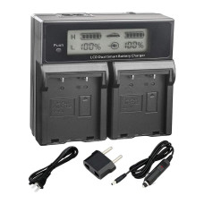 BestBatt зарядний на 2 батареї (KingMa) для Fujifilm NP-T125