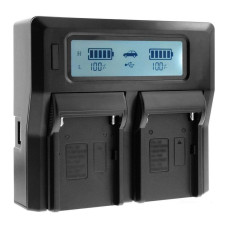 BestBatt зарядний на 2 батареї (KingMa) для Nikon EN-EL3 EN-EL3E
