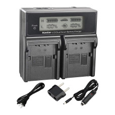 BestBatt зарядний на 2 батареї (KingMa) для Panasonic VW-VBD29 VW-VBD58 VW-VBD78